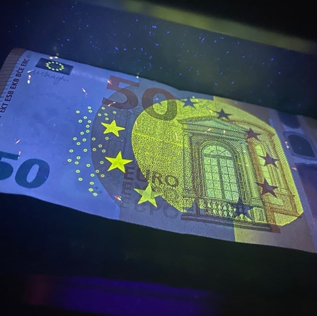 euro note test